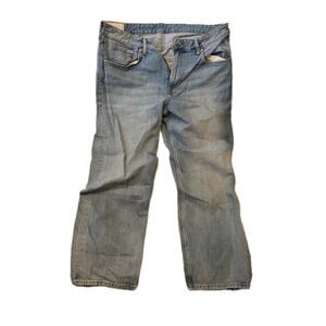 H&M Loose Blue Jeans Mens 38x32